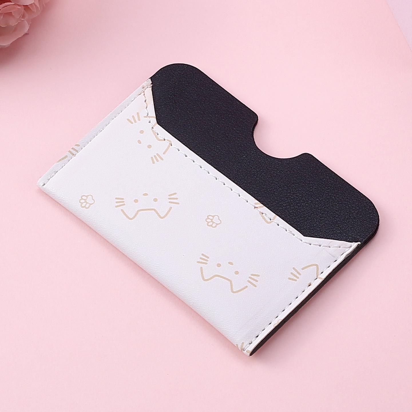 Bolsa de tarjetas transfronterizas adorable almacenamiento de tarjetas portátiles ultra delgadas de gran capacidad nuevo bolso de cambio de tarjetas bancarias de estudiantes