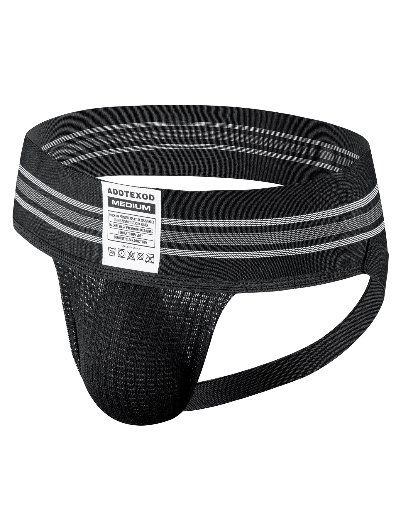 Pantalones en forma de T masculinos, cinturón ancho, bolsa de bolsa transpirable y elástica, caderas levantadas y pantalones deportivos vacíos, ropa interior doble Ding transfronteriza, Europa y los Estados Unidos