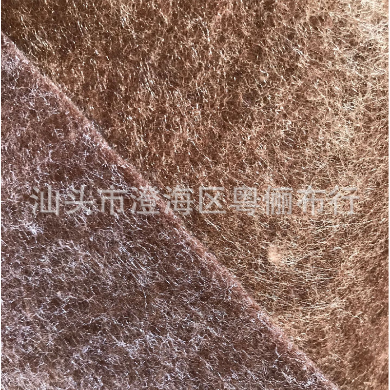 批发红混黑混色拉绒无纺布拉绒无纺布起绒地毯布diy手工材料-阿里巴巴