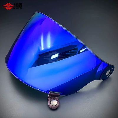 Bullitt Retro Helmet Lenses, Dəbilqə (Kaska) aksesuarları - bullitt-plane-blue-plated