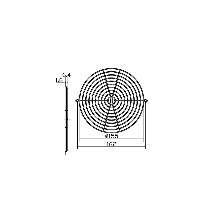 90铁网，风扇金属网罩优惠、厂家直销，散热风扇网罩