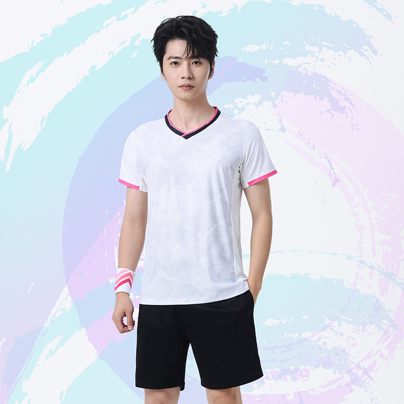 Men's A351 white + 053 black shorts