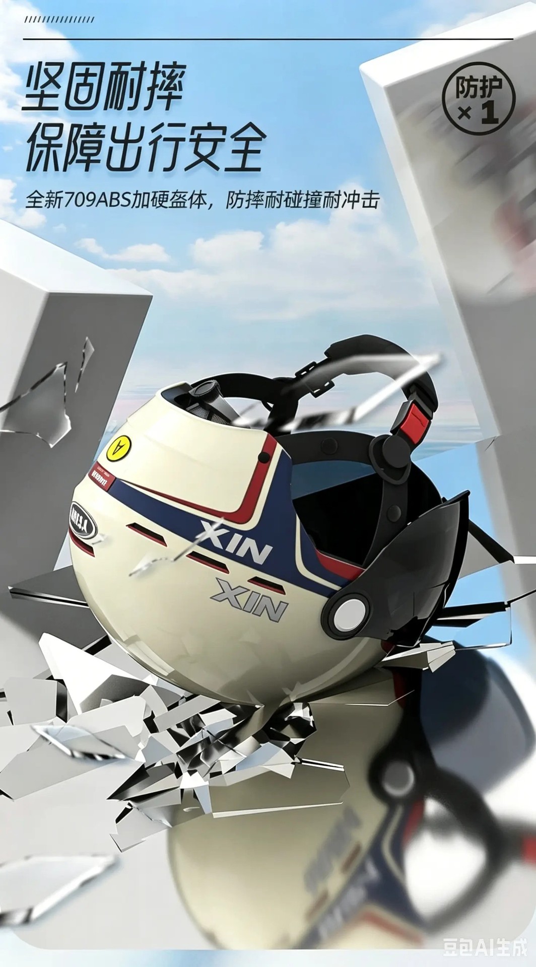 New National Standard 3C Certified Electric Vehicle Helmet, All-Season Motorcycle Helmet, Men's and Women's Summer Sun Protection Safety Helmet