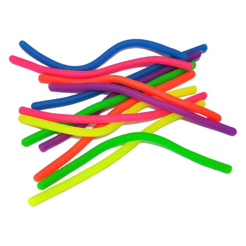 Трансграничная специальная поставка декомпрессионной лапши, веревки, лапши TPR, эластичной вентиляционной декомпрессионной игрушки, производитель оптом