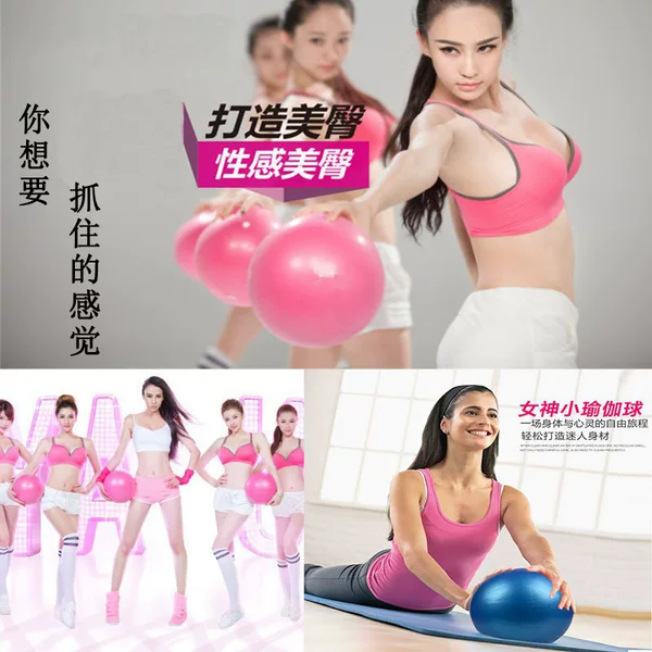 25cm Frosted Explosion Proof Yoga Ball Pilates Ball Yoga Wheat Straw Ball Fitness Ball Wheat Tube Ball Yoga Ball Factory