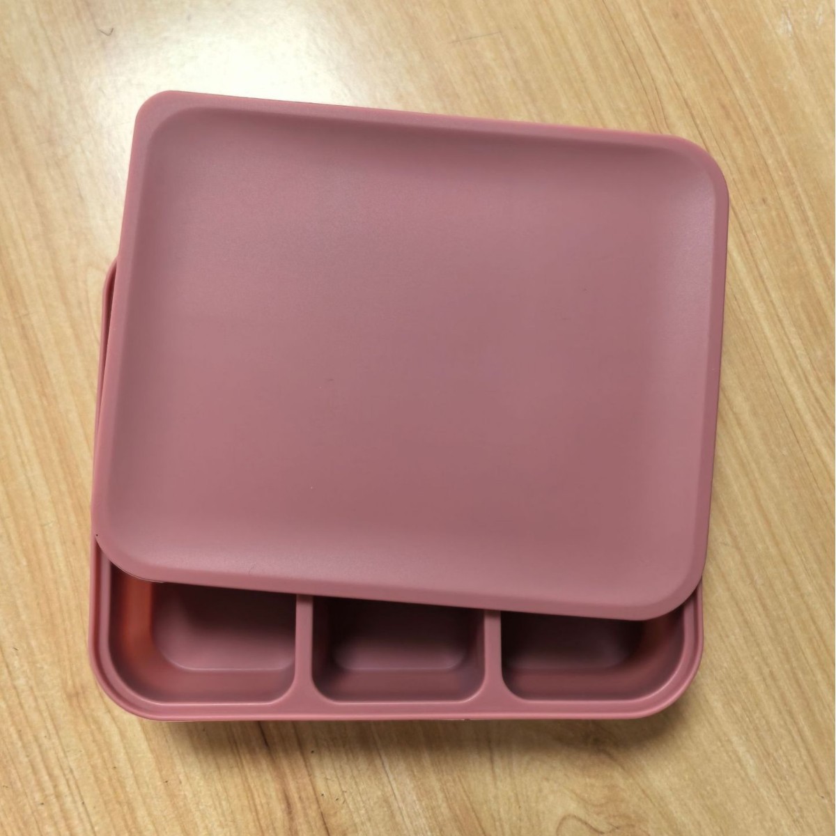 6칸 이유식 보관함 - 딥 핑크