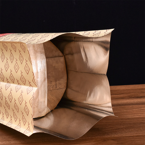 Pu'er Tea Bag 5kg Seven-Leaf Cake Cowhide Paper Aluminum Foil Film White Tea Loose Tea Thickened Bucket-Type Moisture-Proof Sealed Bag