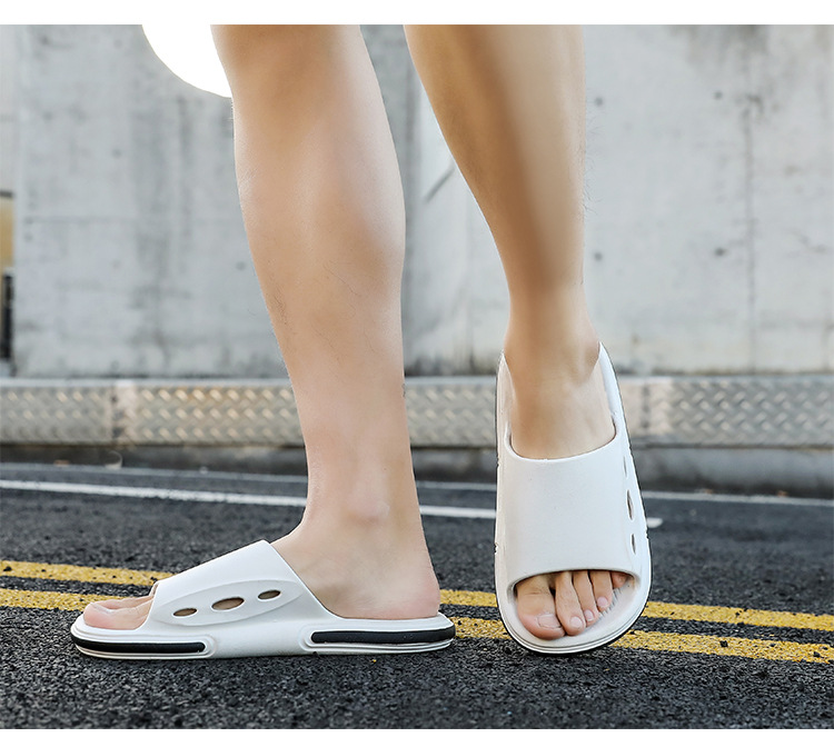 2023 neue Sommer Paar Outdoor Fashion Wohnheim Badezimmer Trend Atmungsaktive nicht-slip hausschuhe für männer und frauen hause sommer_voghion.com