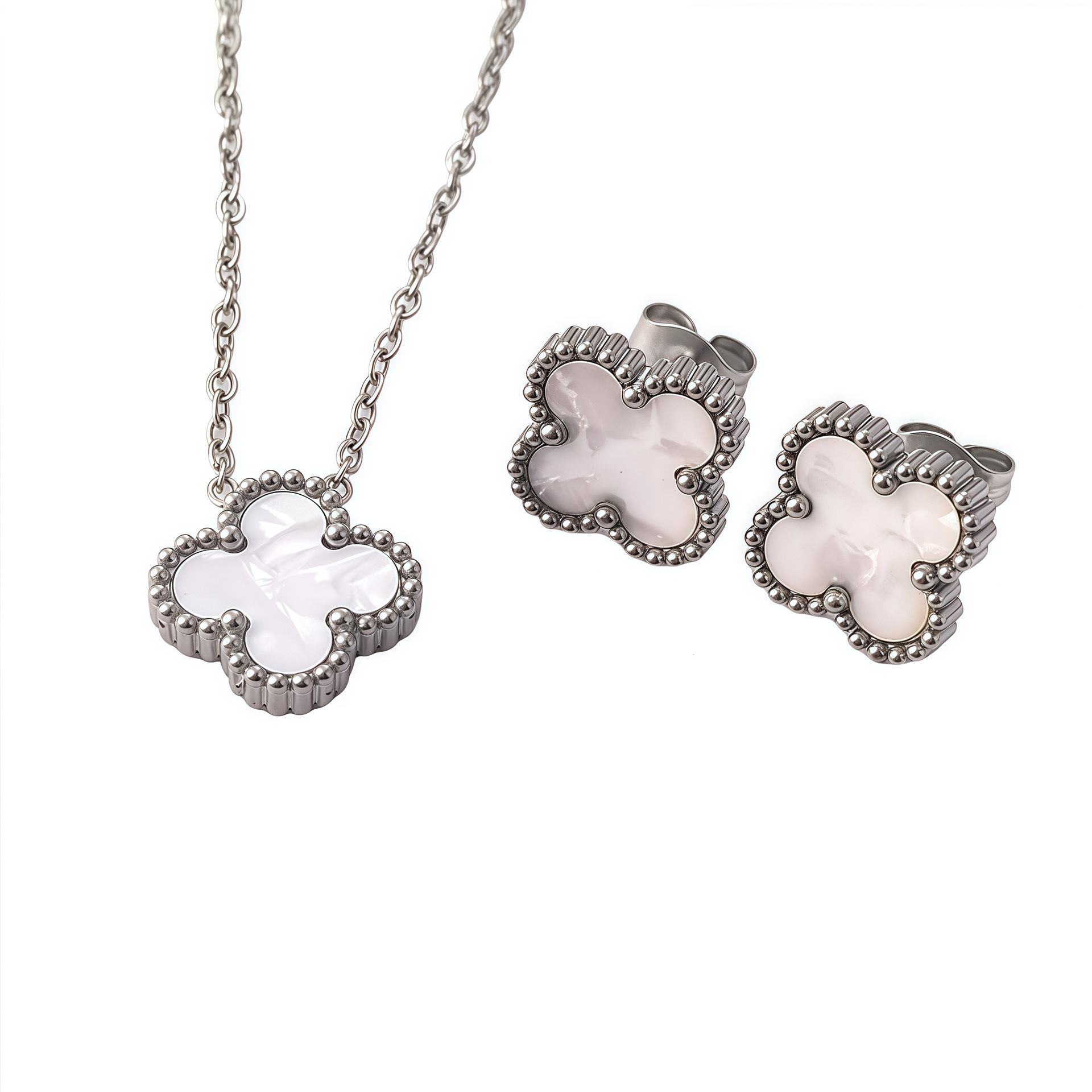 화이트 슈트(스틸 컬러)