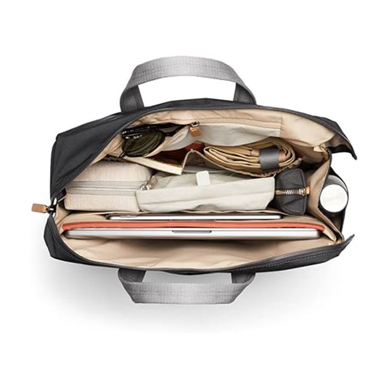 Nueva bolsa de computadora portátil impermeable de gran capacidad, bolsa de trabajo de viaje, bolso portátil, bolso de correo, bolso de hombro