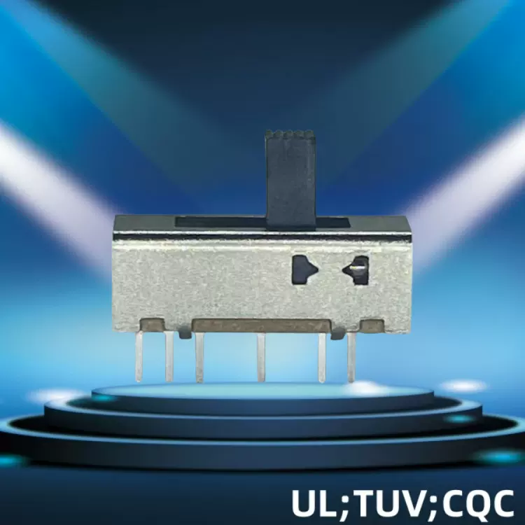 无定位脚五档拨动开关灯具灯饰玩具调色温波段开关