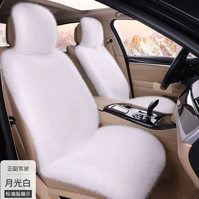 Seat cushion, seat cover – Fur One Cushion Autumn and - moonlight-white-master-and-passenger-standard-edition
