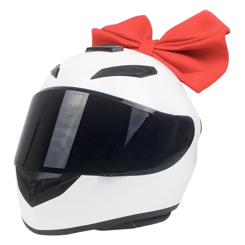 Fábrica Sonic chica misma motocicleta casco completo arco gato oído decoración con Bluetooth motocicleta eléctrica casco de seguridad