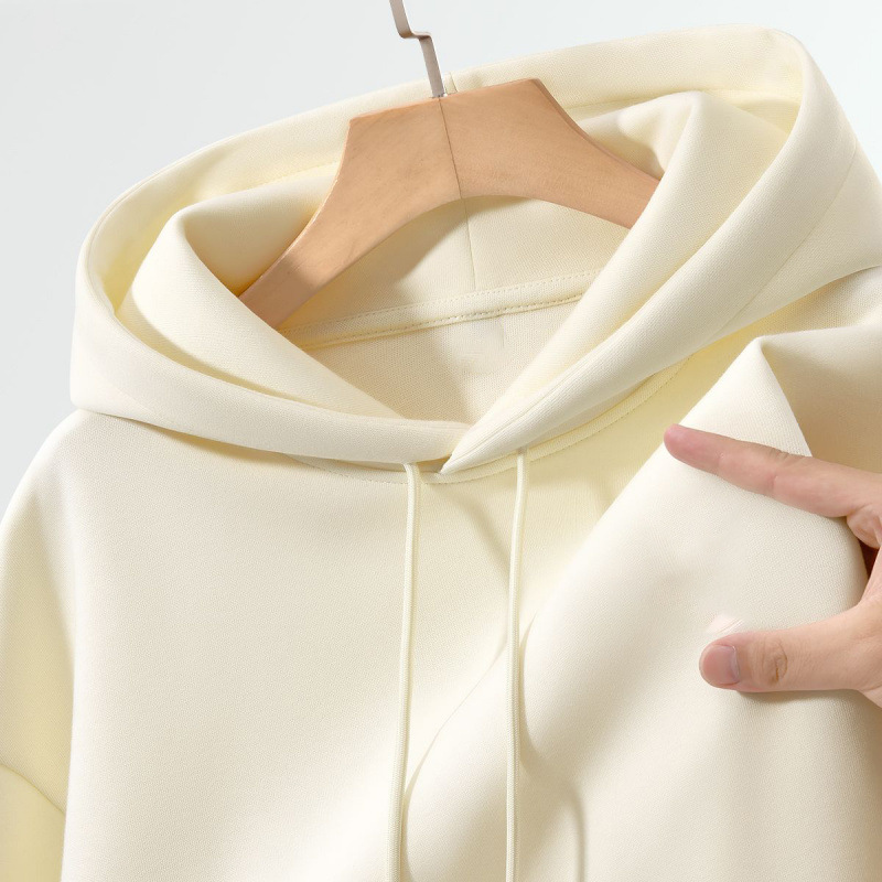 Autumn plus size Heavy Hooded Sweatshirt Men's Thickened Loose Slimming oversize Pilling Jacket Student Top