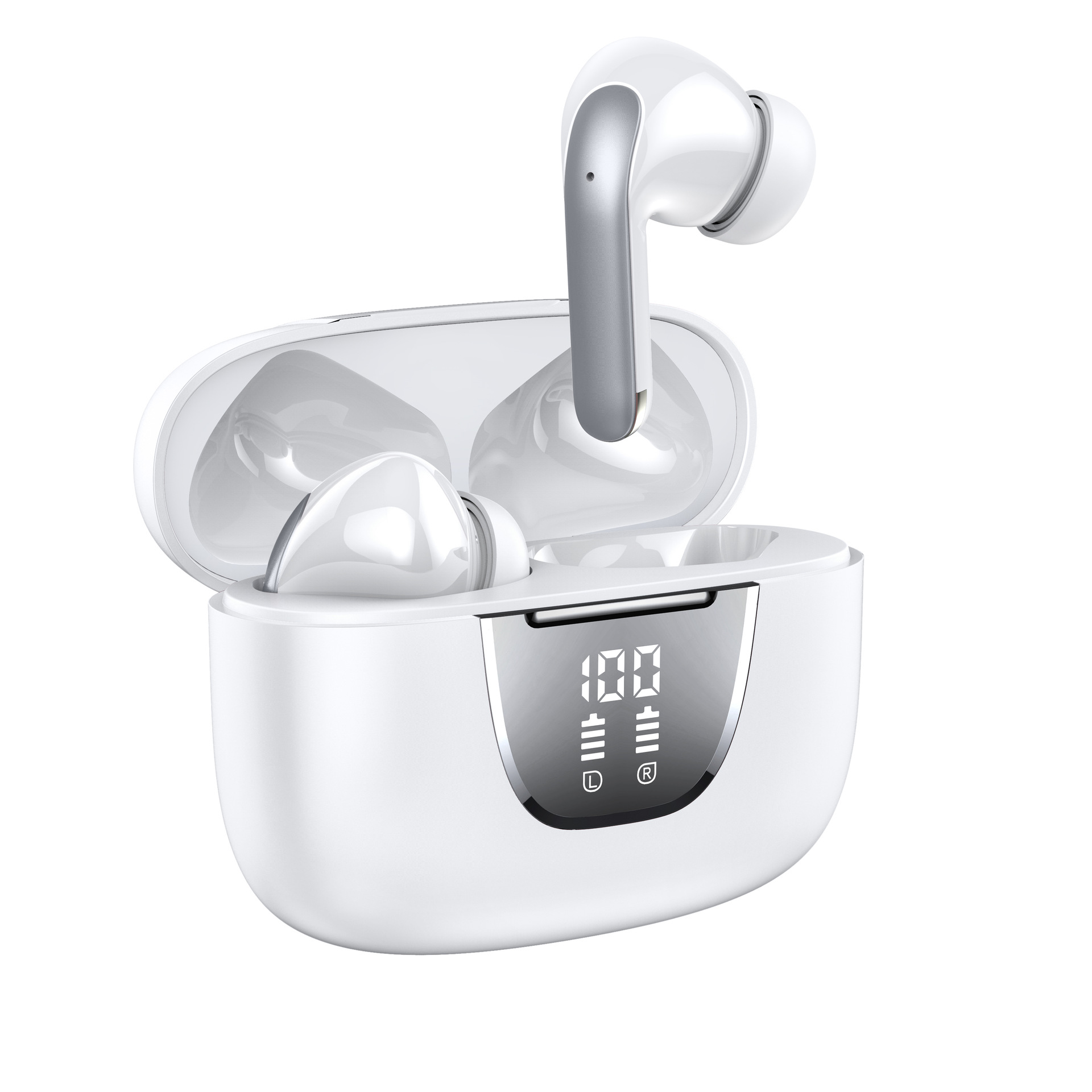 Pinmi S42 auriculares Bluetooth ENC reducción de ruido auriculares Bluetooth inalámbricos auriculares para juegos TWS auriculares táctiles inalámbricos i10