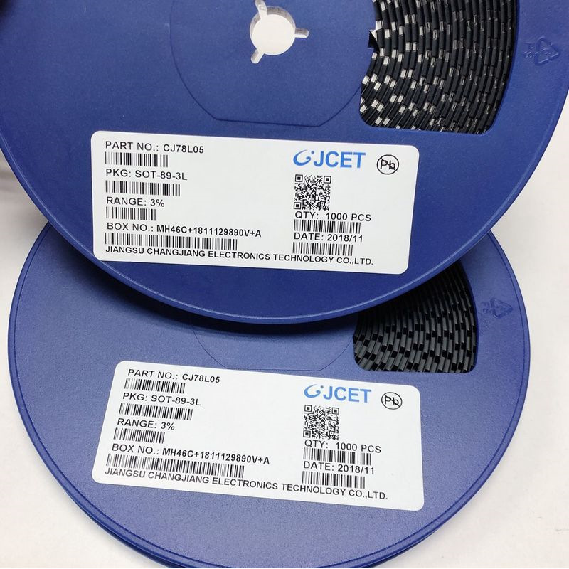 长期供应贴片三极管CJ78L05 SOT-89等 三端稳压管 大功率三极管