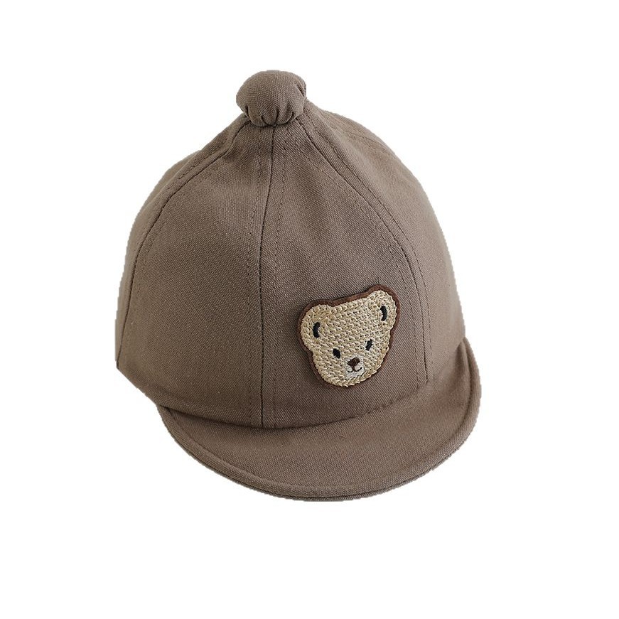 12-30 Sombreros para bebés de primavera y otoño delgados ajustables gorra gorra gor