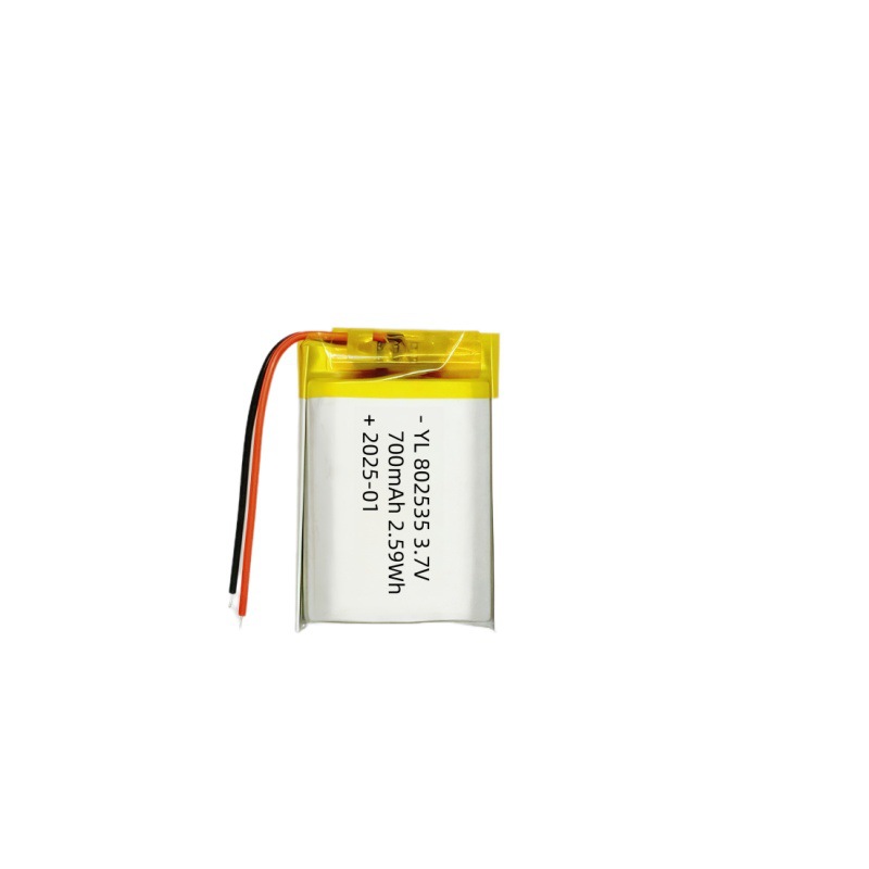 802535/700mAh 배터리(보호 보드 콘센트 포함)