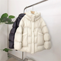 轻奢鹅绒服女2025年冬季新款气质高端加厚洋气云朵泡芙面包服外套