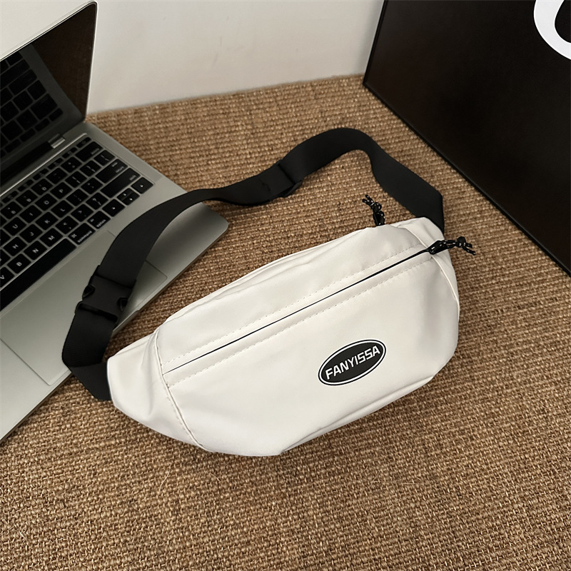 Sports solid color chest bag