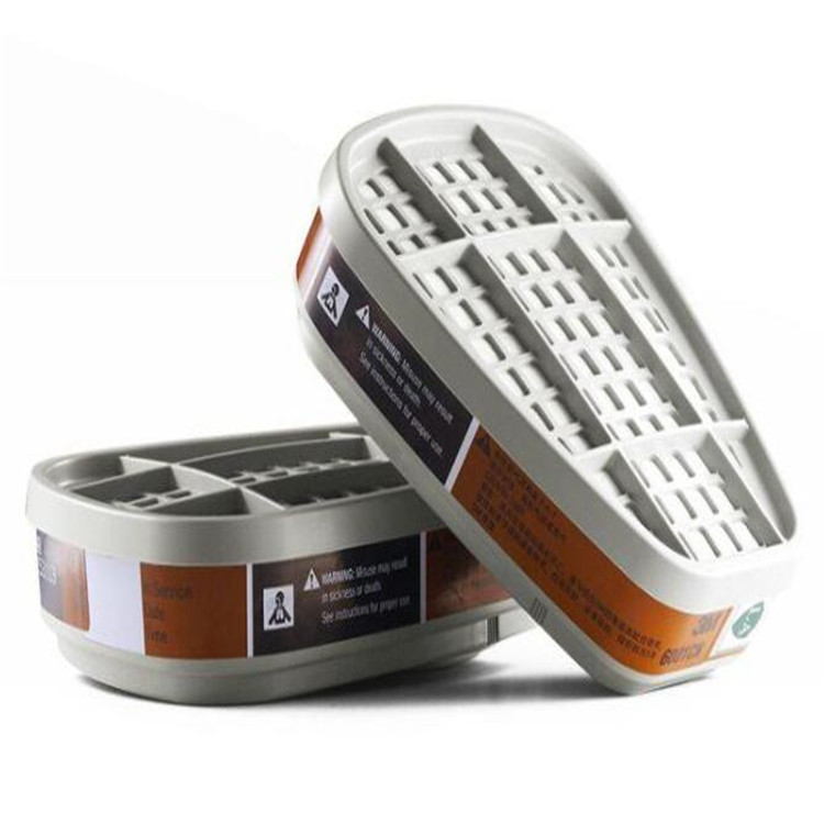 6001有机气体滤毒盒寿命长 吸收效果好6001有机气体滤毒盒