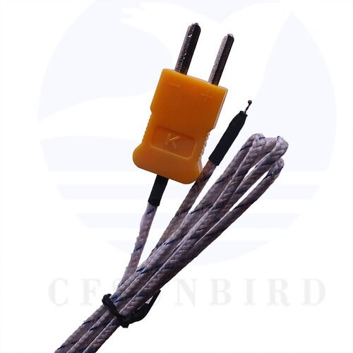 Surface thermocouple K-type temperature probe temperature sensor high temperature temperature measurement line 1 meter