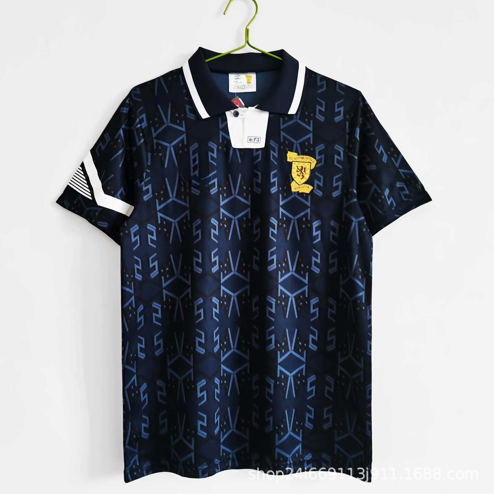 Camiseta de fútbol tailandesa retro Selección nacional Brasil Francia Argentina Portugal Camiseta de manga corta al por mayor Número de impresión