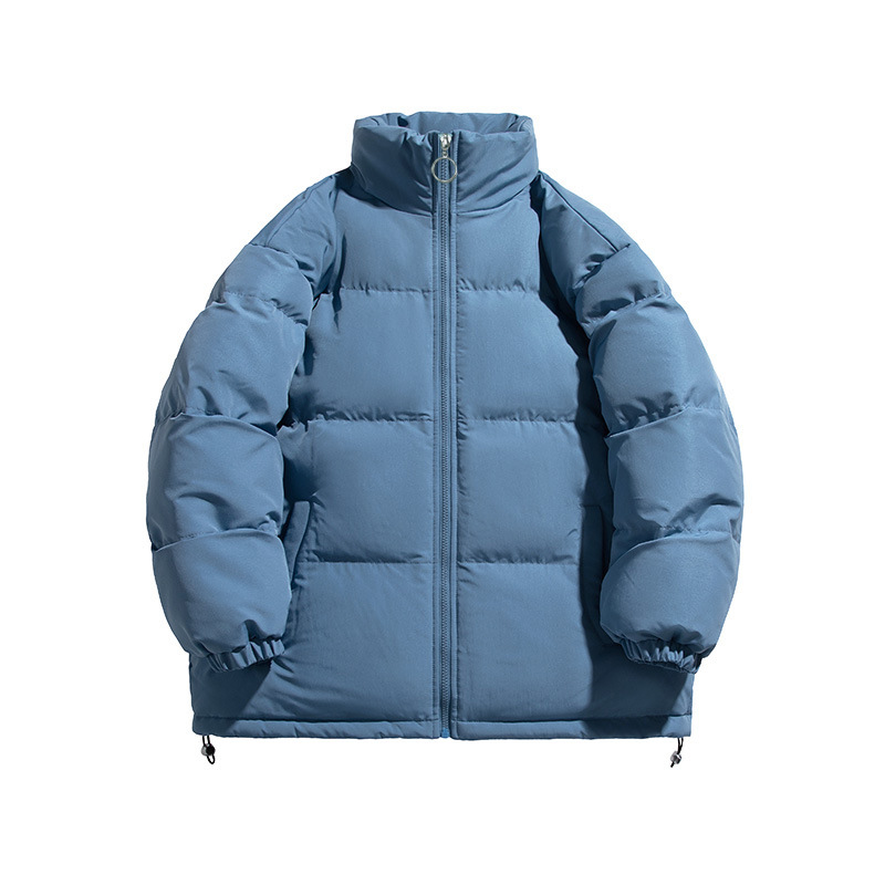 Men's Clothing Winter stand collar cotton coat handsome loose thick warm cotton coat loose casual cotton coat_voghion.com