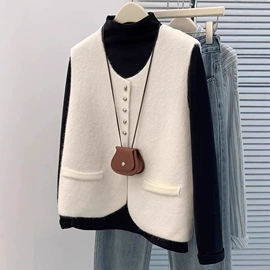 女式衬衫;休闲裤;女式马甲