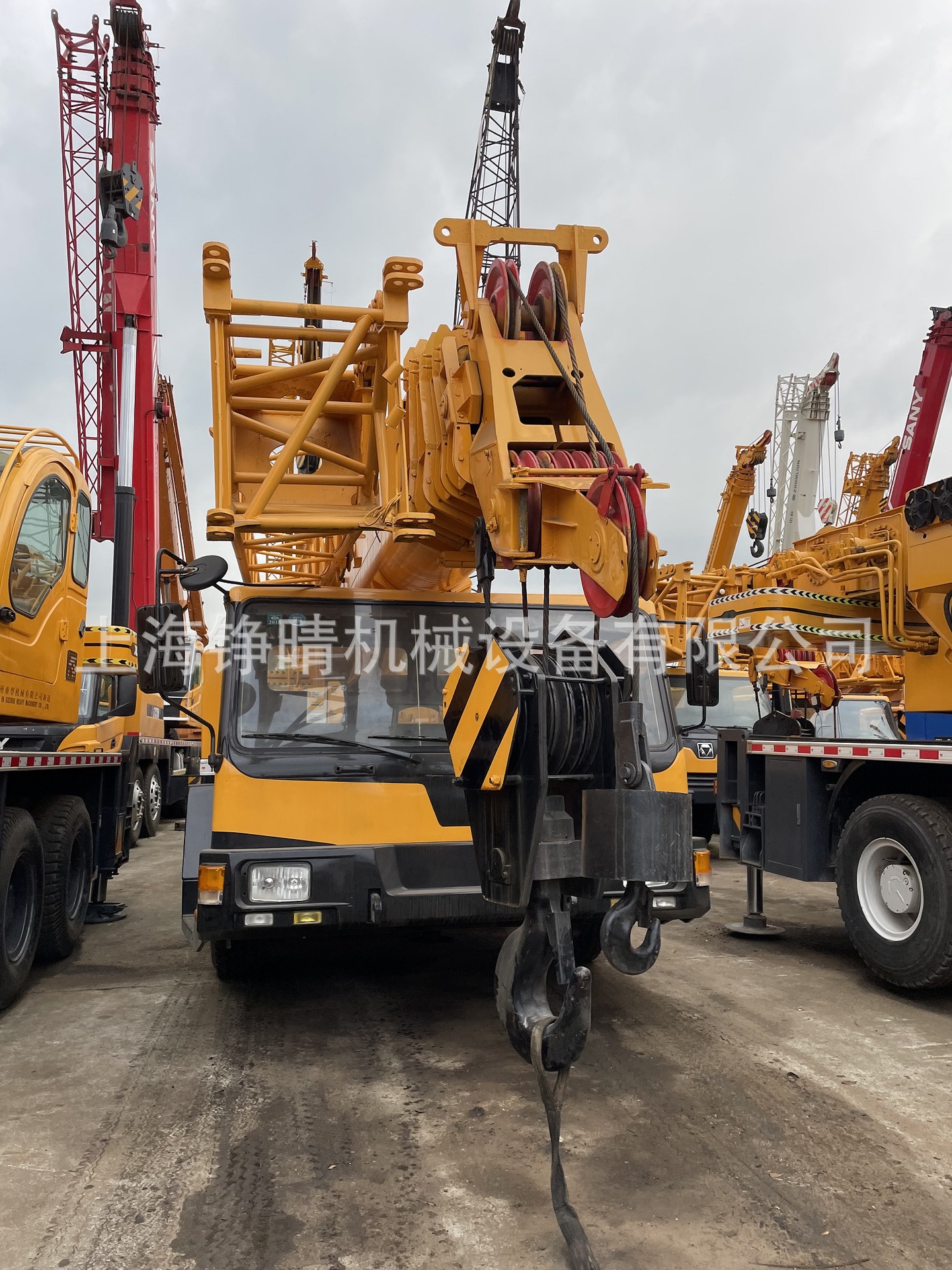 出口吊车起重机 Xcmg qy50ka  二手吊车 used crane汽车吊