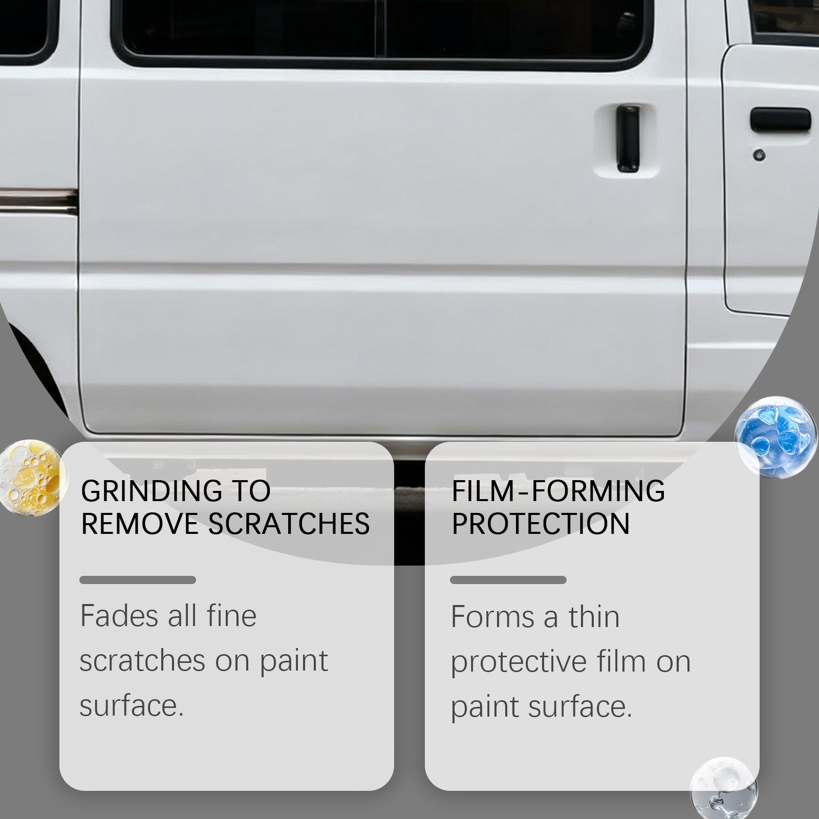 Car scratch repair paste, car paint scratch polishing and maintenance, enhancing gloss and protecting the paint surface, portable paint repair care