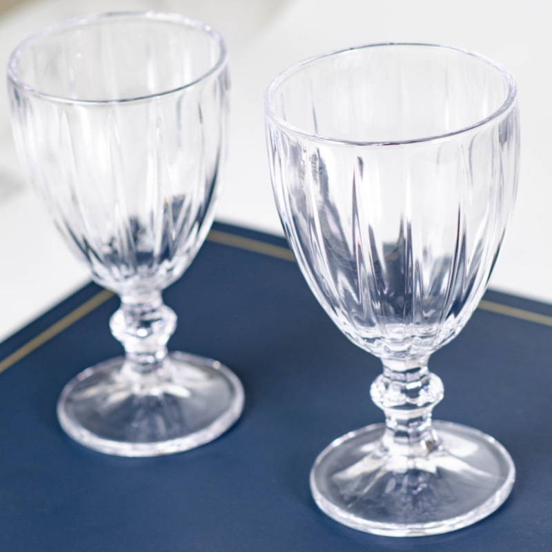 Durable crystal wineglass for home use