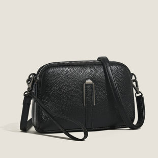(Cross-border trading), leather fashionable universal one-shoulder bag, shoulder bag, small bag, cowhide, genuine leather, city style