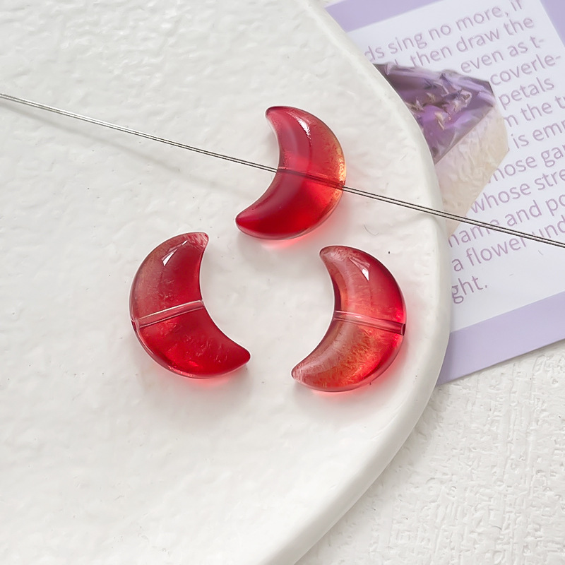 21g Weight Beads Jewelry Making Type 10 * 8mm, 11 * 16mm Jewelry Making Size DIY Jewelry Accessories Classification 10 Pieces Quantity glass Material Leaf, Flower Pattern Simple Style Style 10 Pieces 10 * 8mm 11 * 16mm Glass Leaf Flower DIY Jewelry Accessories Beads 16