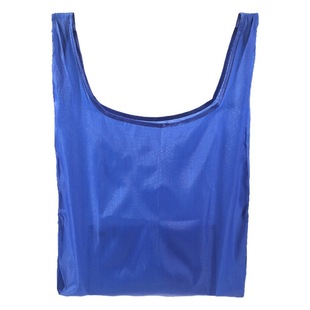 Folding Shopping Bag Creative Square Foldable Household Supermarket Shopping Bag with LOGO