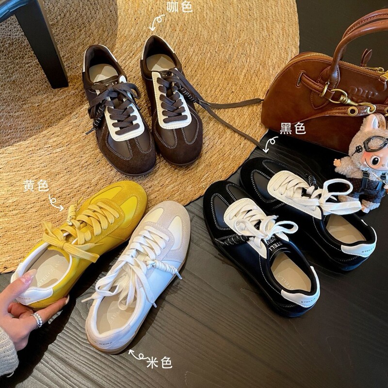 Soft Leather Version ~ Super Popular Brown Inner Heightening Moral Training Shoes for Women, New Retro Thick-Soled Forrest Gump Shoes, Sports and Leisure Sneakers