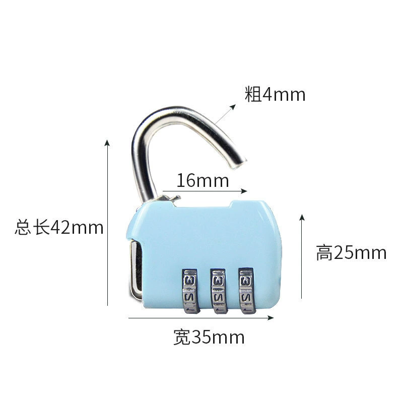 Suitcase for home use, small lock, basket, anti-theft