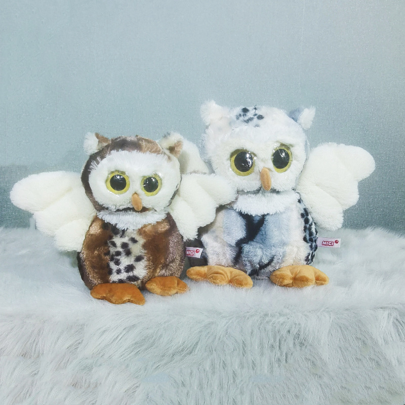 Simulación de comercio exterior búho de peluche de juguete para niños ragdoll muñeca ventana sala de estar Decoración Accesorios transfronterizos al por mayor