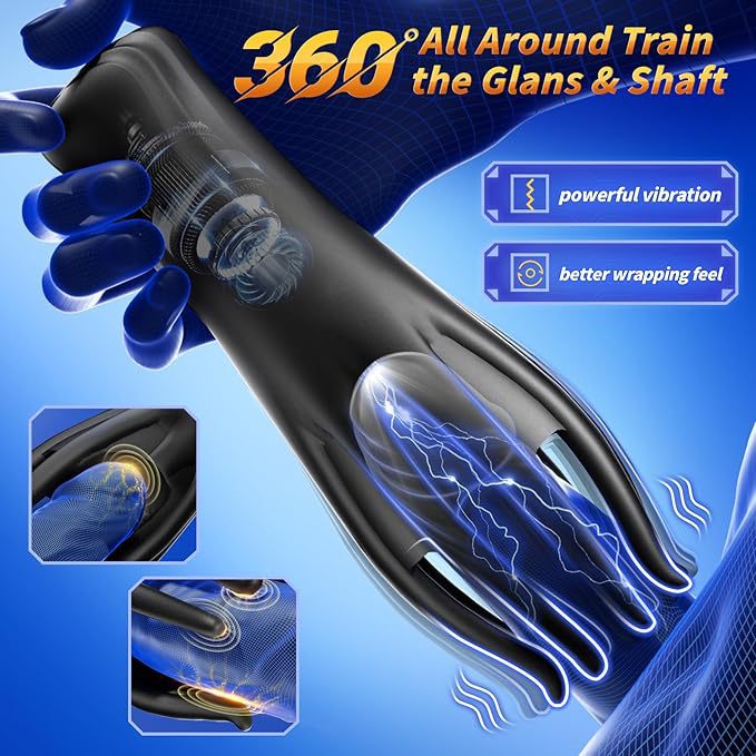 360° Prostate Massager with 10 Vibration Modes and Button Control — detail image 6
