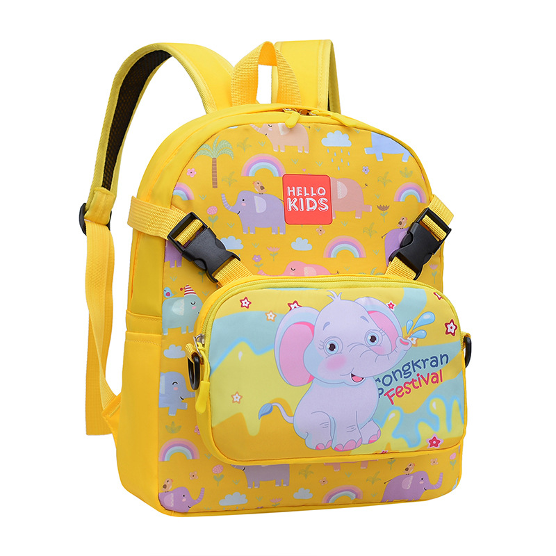 2023 Comercio exterior nueva escuela primaria estudiante mochila niñas Grado uno y dos niños ultra-ligero de gran capacidad kindergarten clase grande