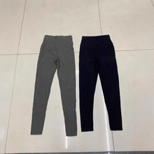 外贸原单秋冬新款 女士LU同款 护腰羊毛混纺 高弹紧身薄绒 打底裤