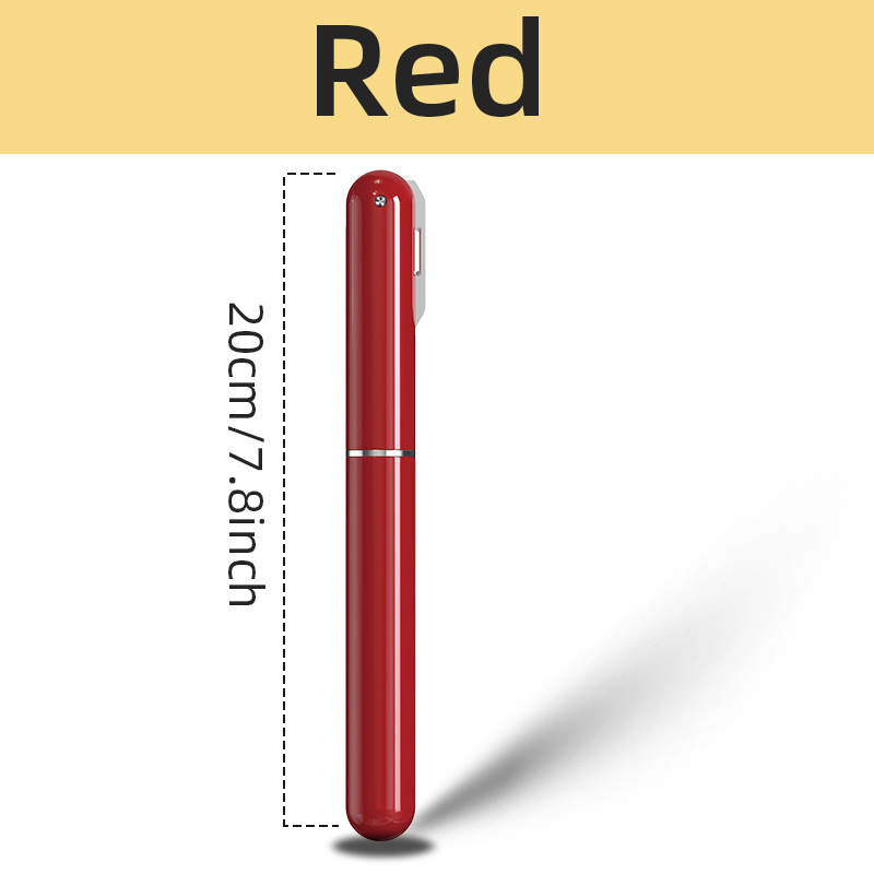 (Forma de bolígrafo) abridor de botellas de presión de aire rojo