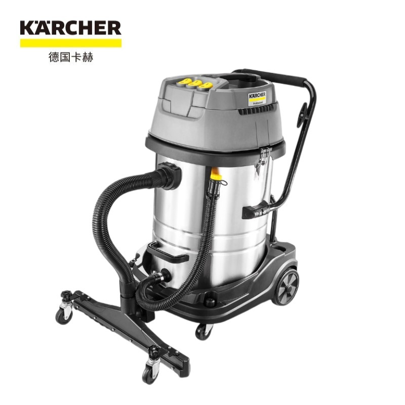 German Karcher Vacuum Cleaner Nt 90/3 Property Industrial Vacuum Cleaner Two Electric