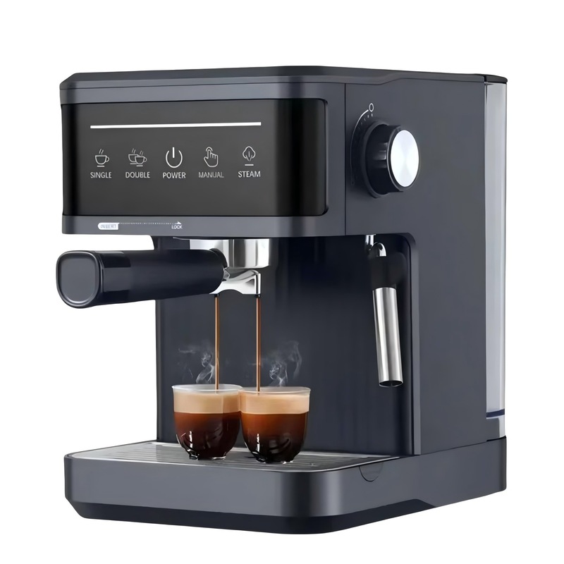 意式咖啡机家用半自动欧美英规Coffee高压萃取浓缩打奶泡一体机|undefined