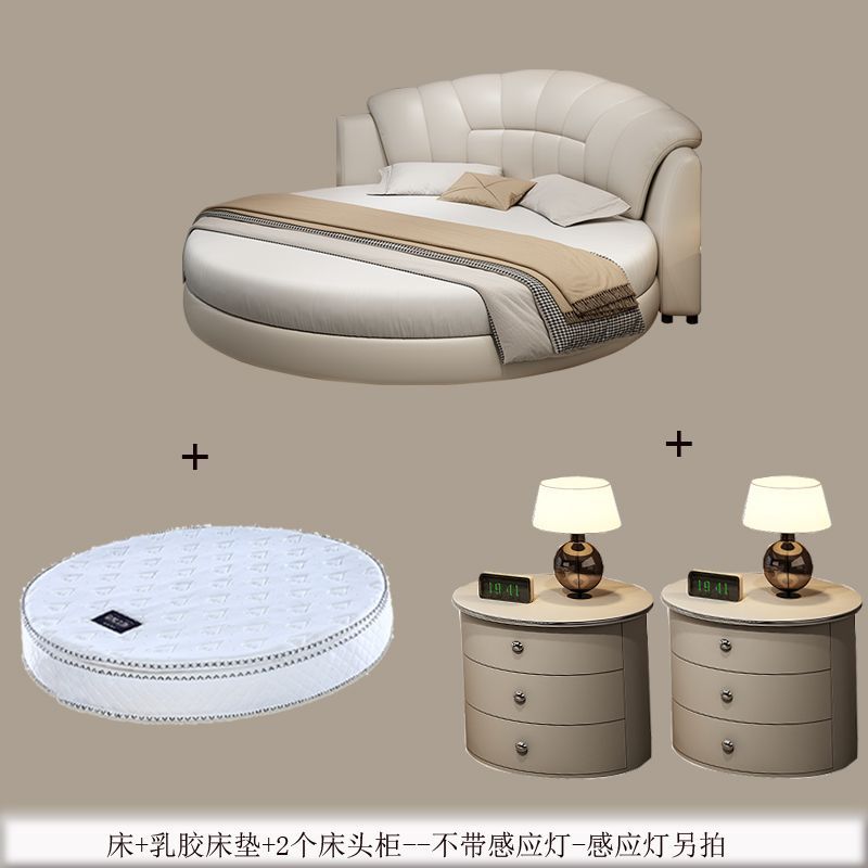 Cama + colchón de látex + 2 mesas de cabecera + Otras