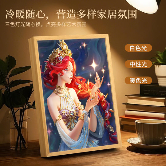 The Fifth Personality Peripheral Light Painting Gardener Fisherman Decoration Creative Ornaments Birthday Gift Photo Frame Atmosphere Night Light