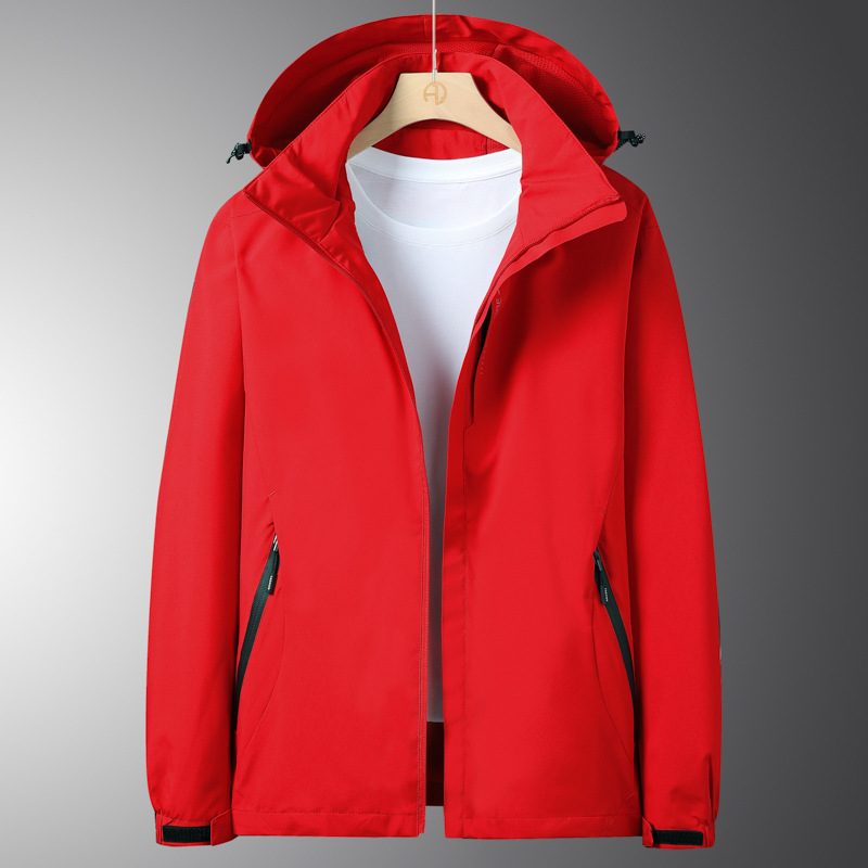 여성-차이나 레드(싱글 레이어 재킷)