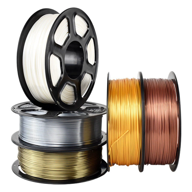 3D-принтер, филамент PLA, 1 кг, 1,75 мм, золотой филамент, поставка от производителя