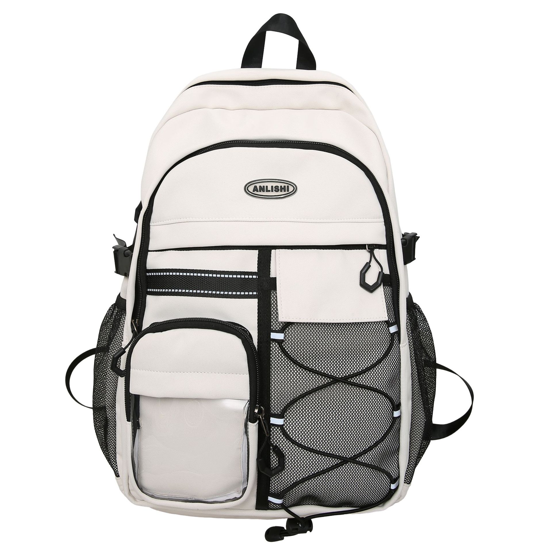 Mochila de trabajo retro coreana para estudiantes universitarios