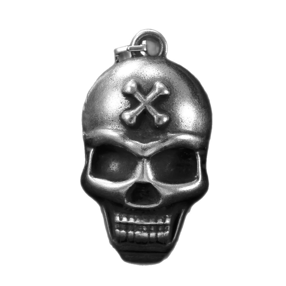 Colgante único Joyas de fundición de acero inoxidable transfronterizas Accesorios de collar de calavera Personalidad Exageración Fábrica de accesorios de joyería de bricolaje